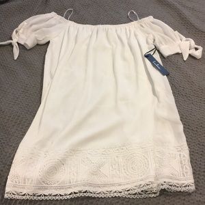 Off the shoulder dress